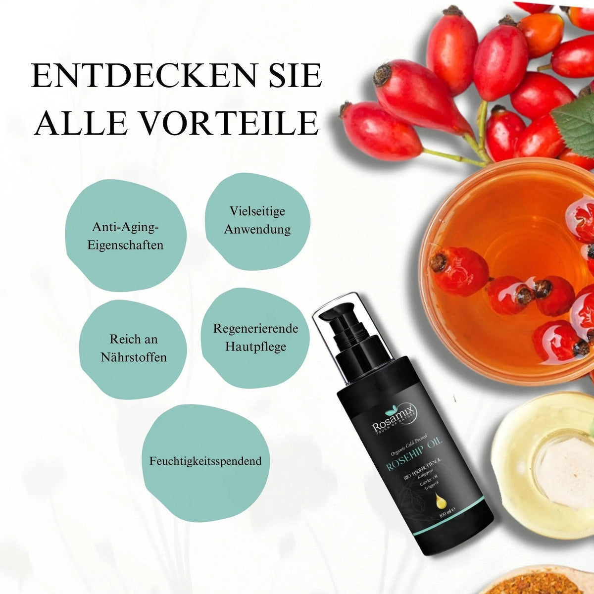 Bio Hagebuttenöl Kaltgepresst-3